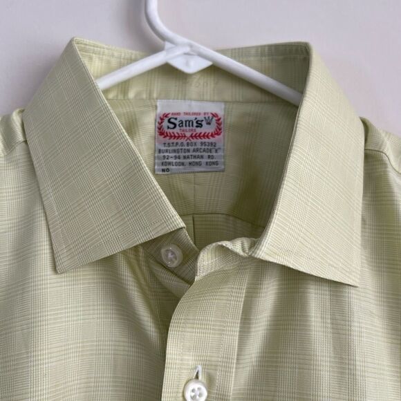 Sam’s Tailors NWOT Men’s Collared Shirt, Size XL. Pristine Condition. - Picture 8 of 9